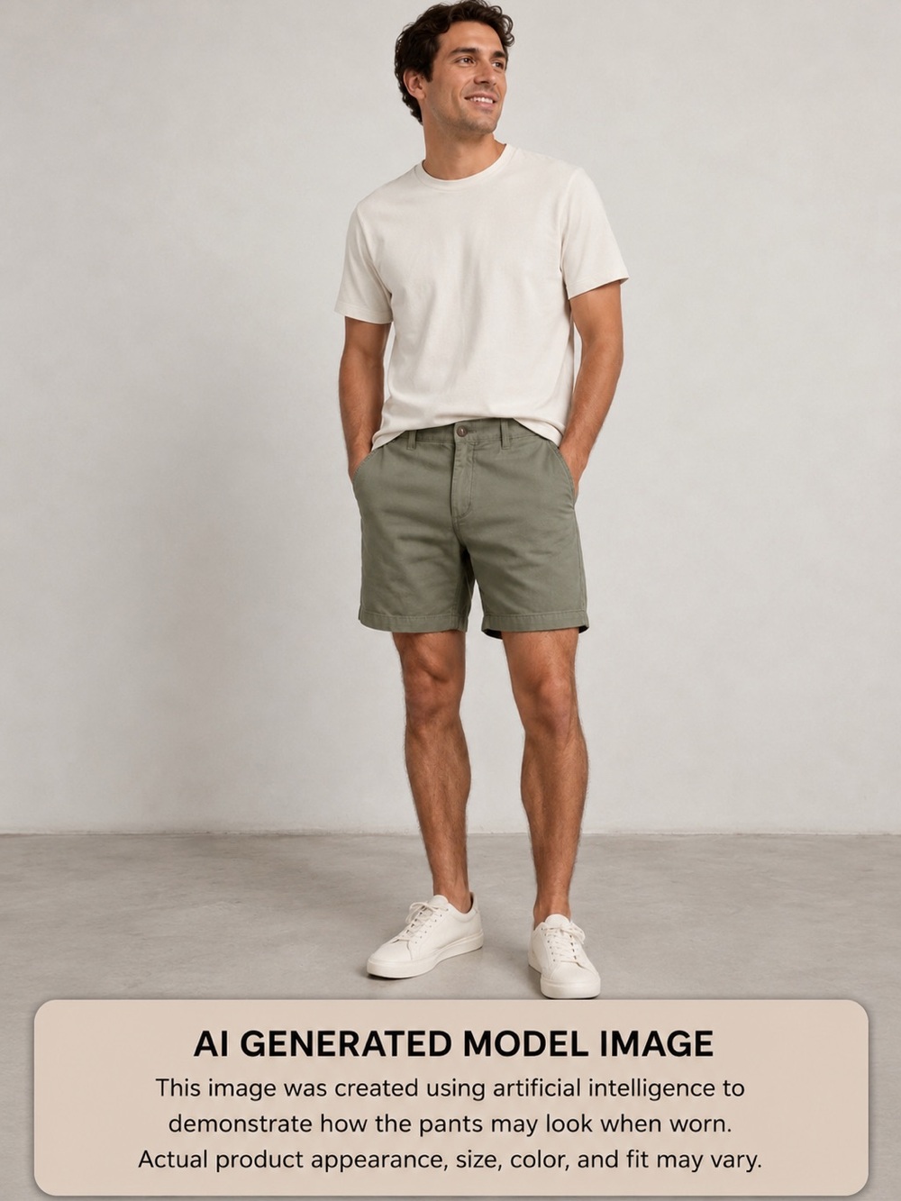 Croft & Barrow Men's Linen Cotton Blend Shorts Size 38
